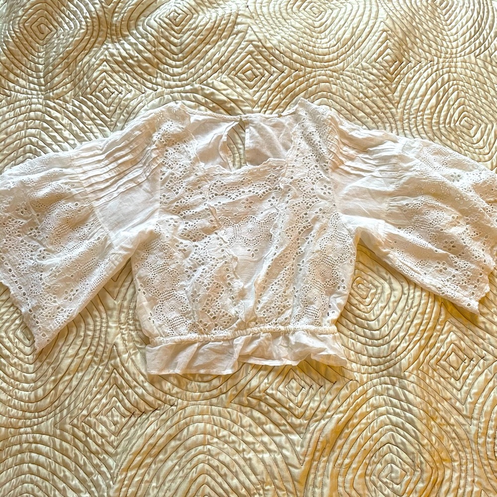 AE Cotton Peasant Top